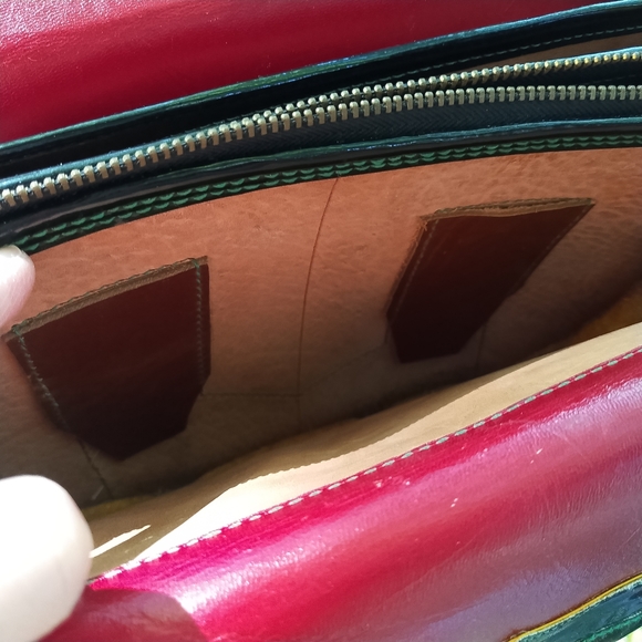 Hurry! Store Close Next Week!! Amazing Hand Made Accordion Leather Bag - Picture 8 of 8